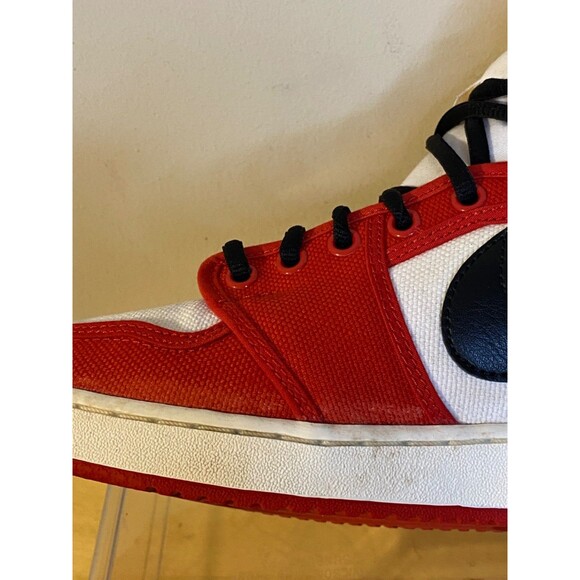 Nike Air Jordan 1 Ajko White Red Black 2021 DA9089-100 Shoes Size 10